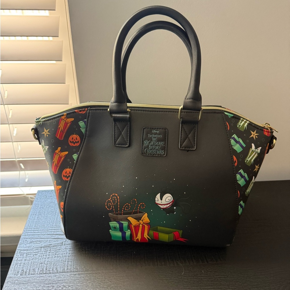 NBC Santa Jack Satchel Loungefly - Picture 2 of 2